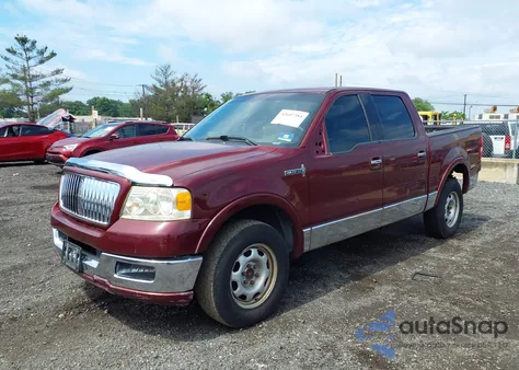 2006 Lincoln Mark Lt z USA, uszkodzony, nr VIN 5LTPW18596FJ00829